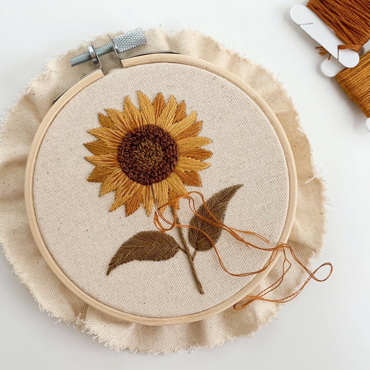 Embroidery Kit Sunflower