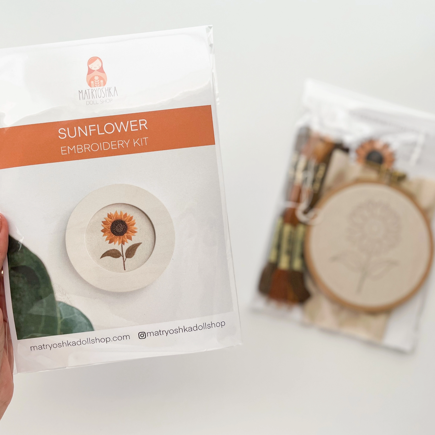 Embroidery Kit Sunflower