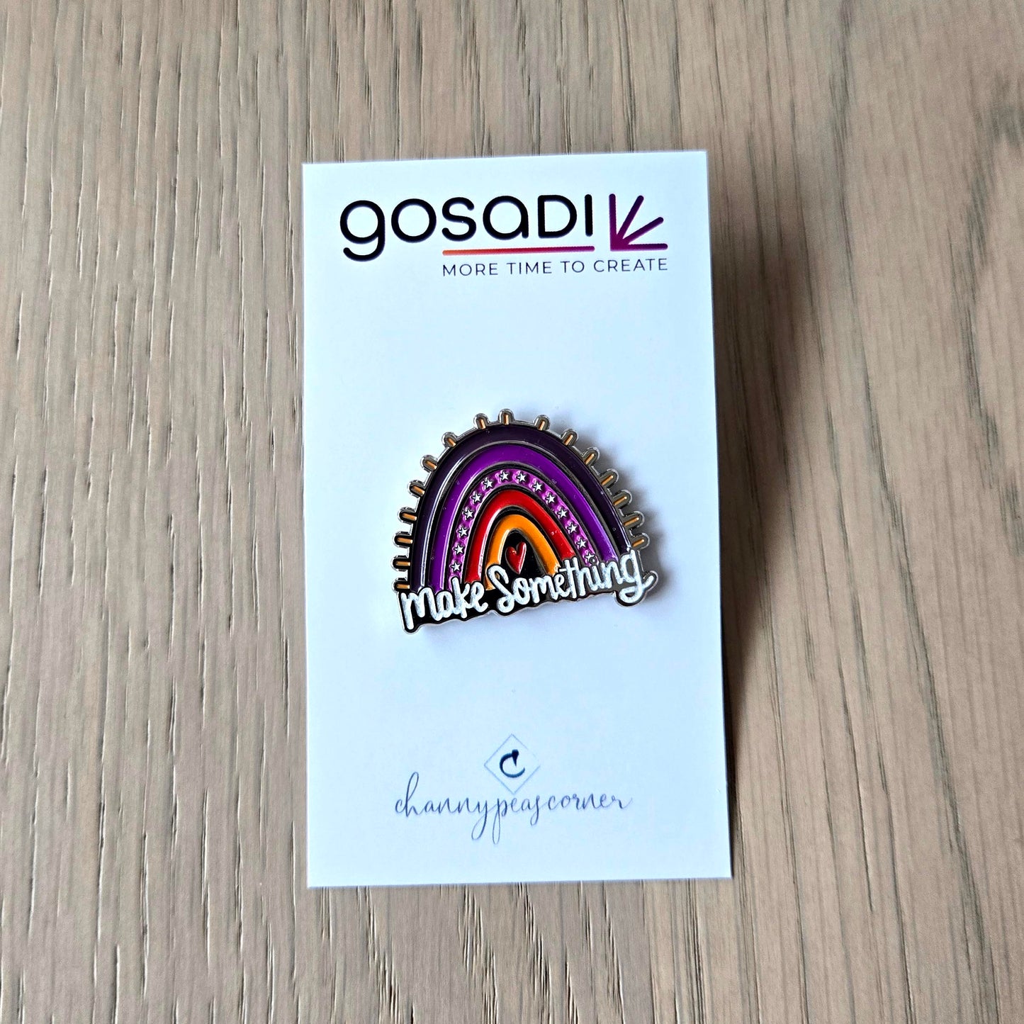 GoSadi Rainbow Pin