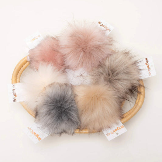 Faux Fur Pom