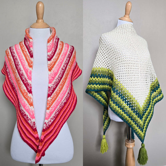 Juicy Fruit or Simplicity Shawl Kit