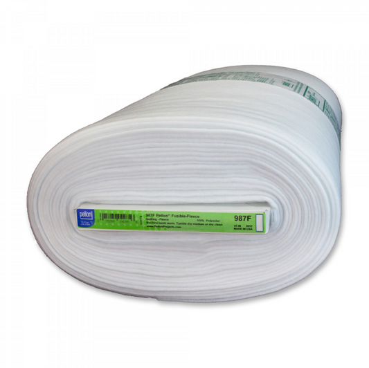 Fusible Fleece White 987F Per 1/4 Yard