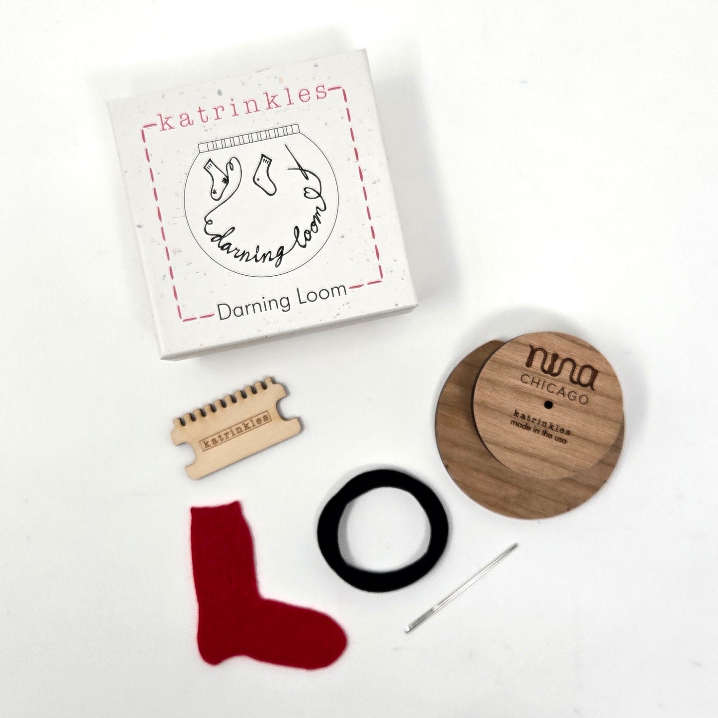 Nina Chicago Darning & Mending Loom Kit