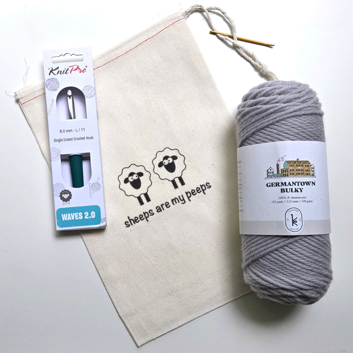 Learn to Knit/Crochet Kit