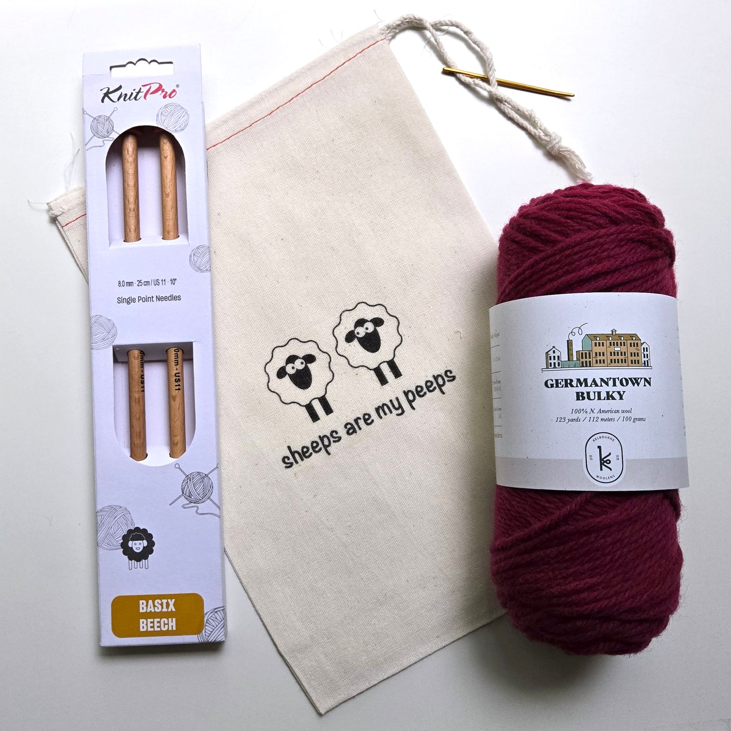 Learn to Knit/Crochet Kit