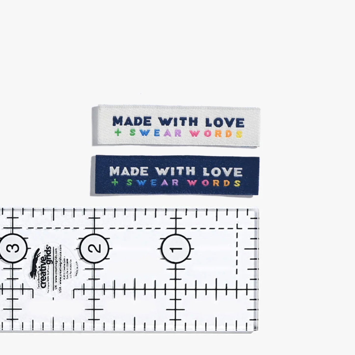 Made with Love + Swear Words Sew in Labels