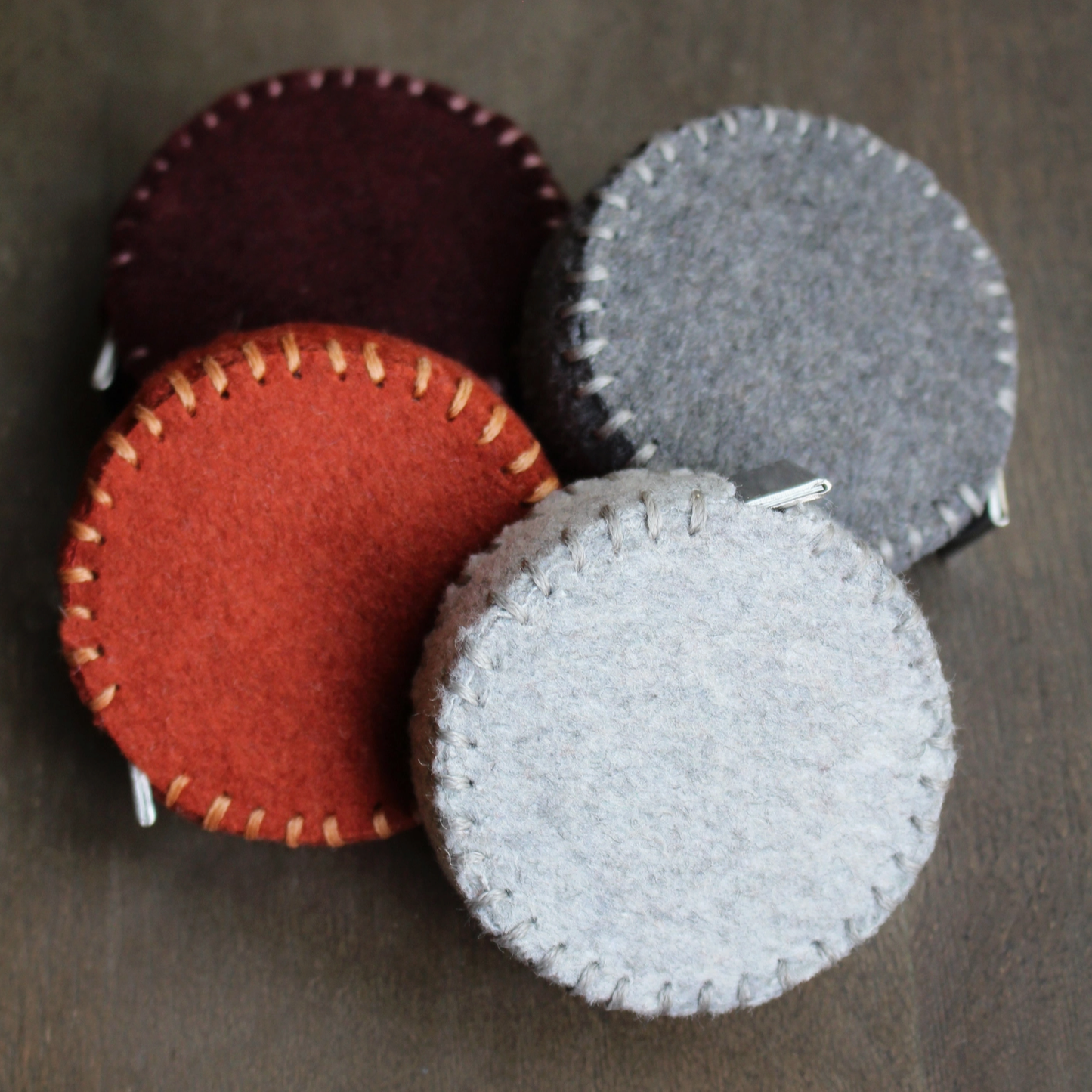 Hand Stitched Woolen Tape Measure