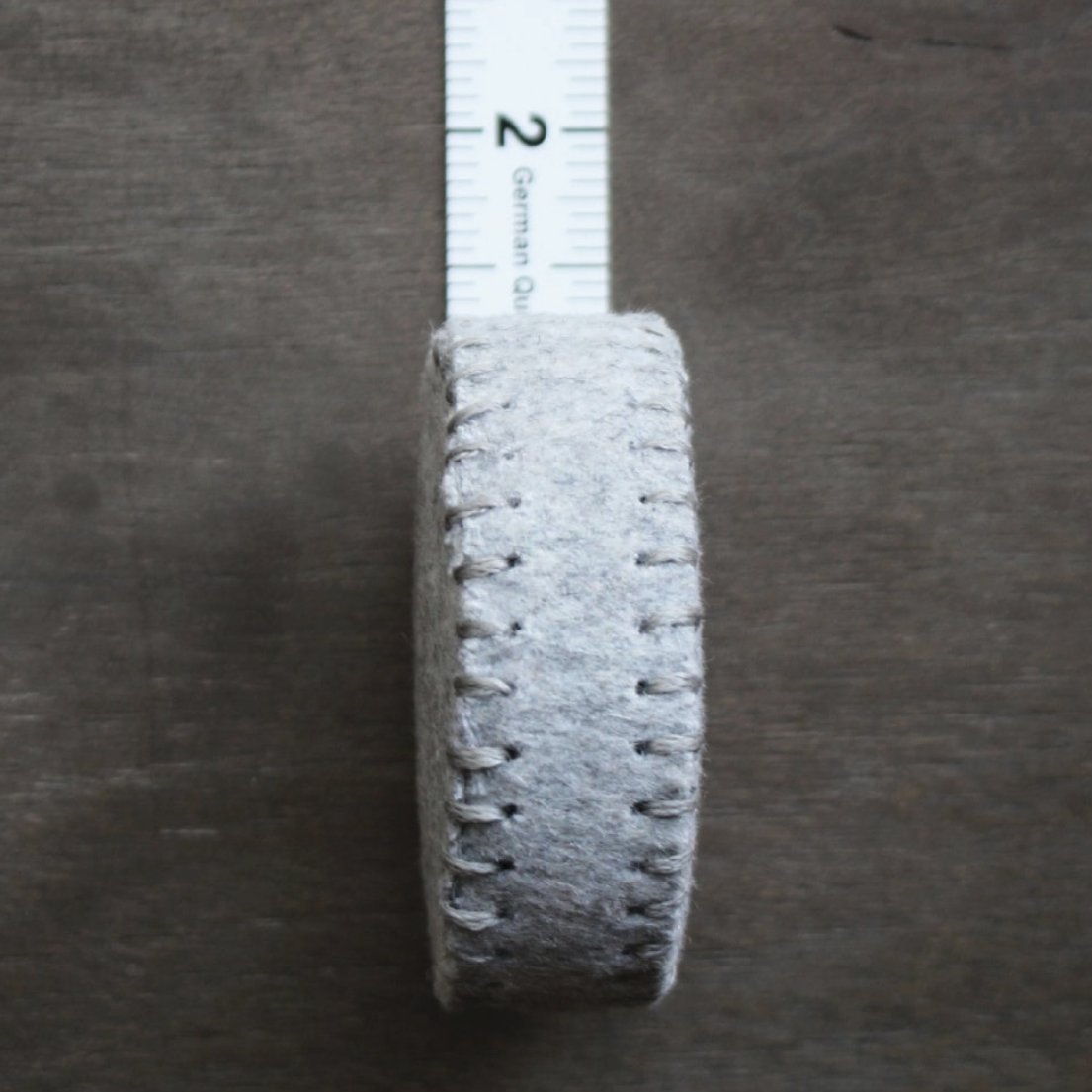 Hand Stitched Woolen Tape Measure