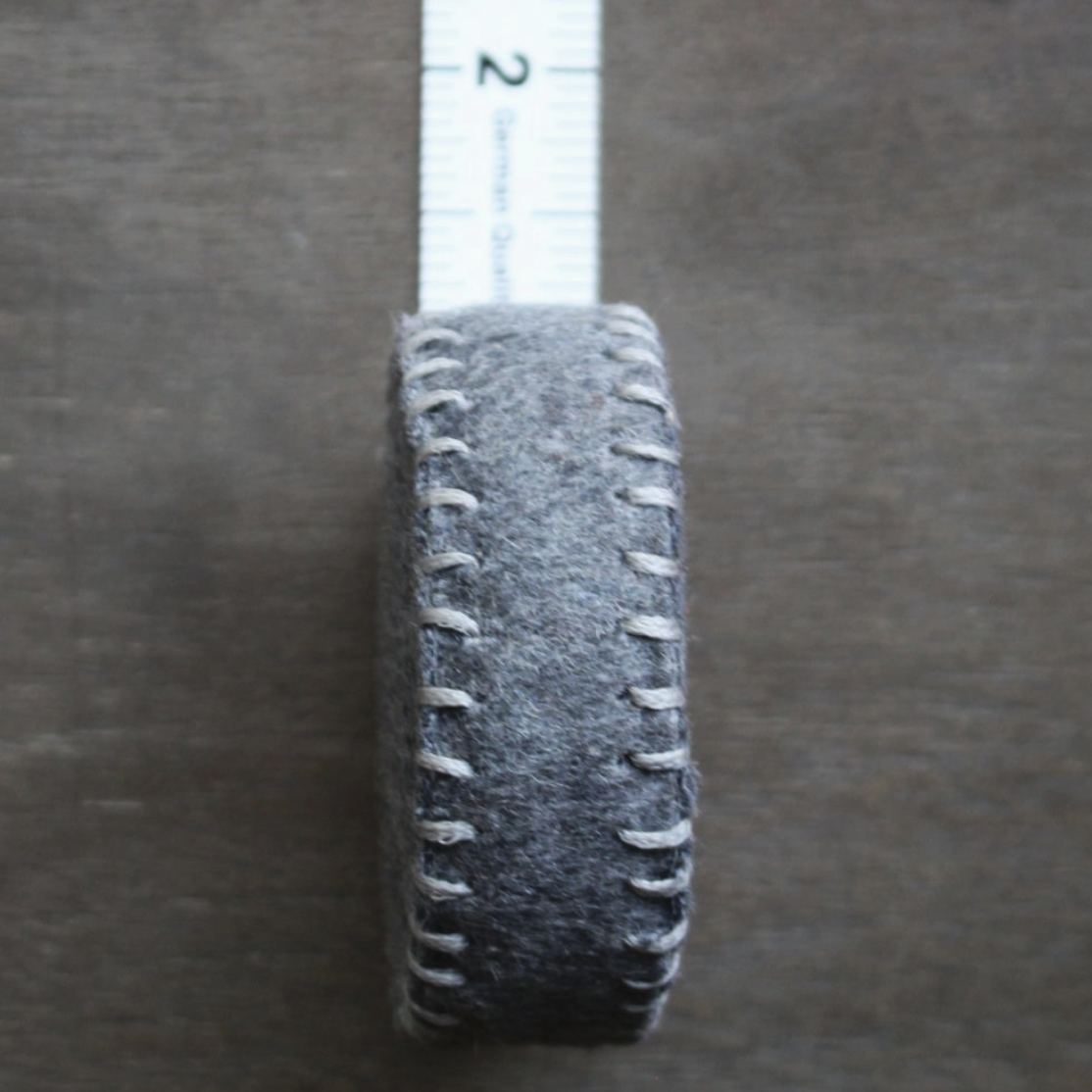 Hand Stitched Woolen Tape Measure