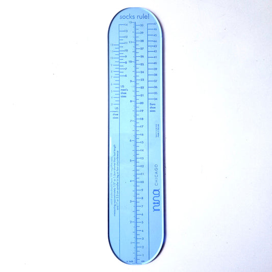 Socks Rule! Nina Chicago Measuring Ruler