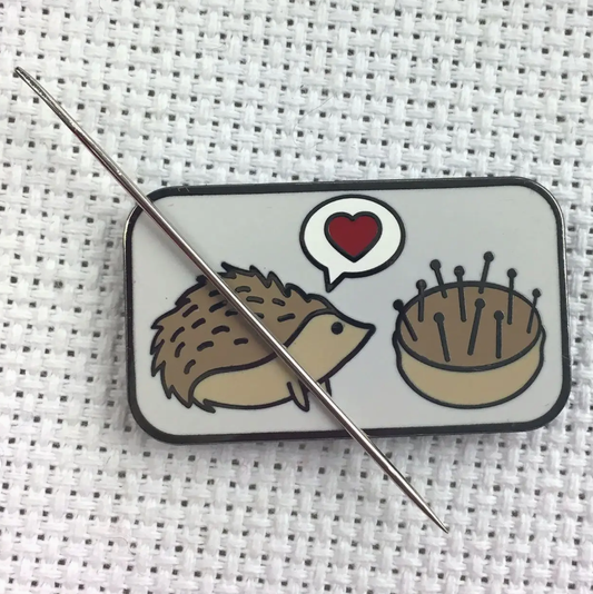 Hedgehog Pincushion Love Needle Minder
