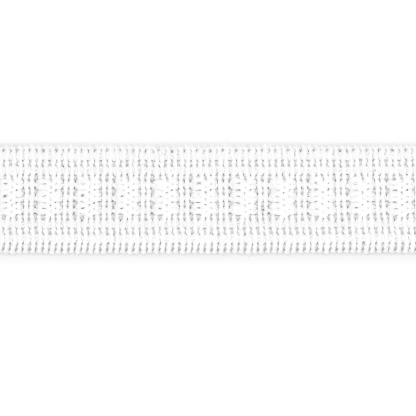 .5" Non-Roll Elastic Per Yard, White