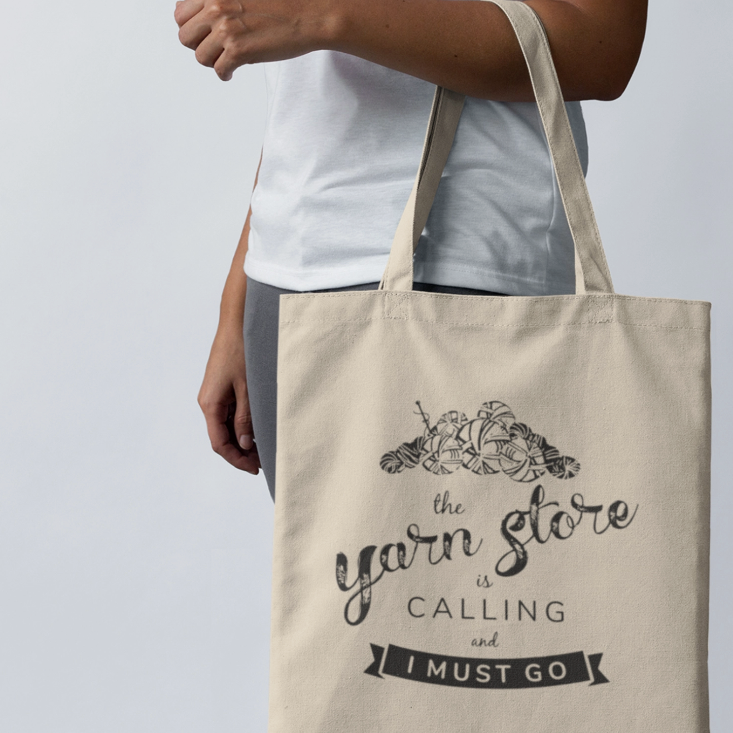 "The Yarn Store is Calling" Tote Bag