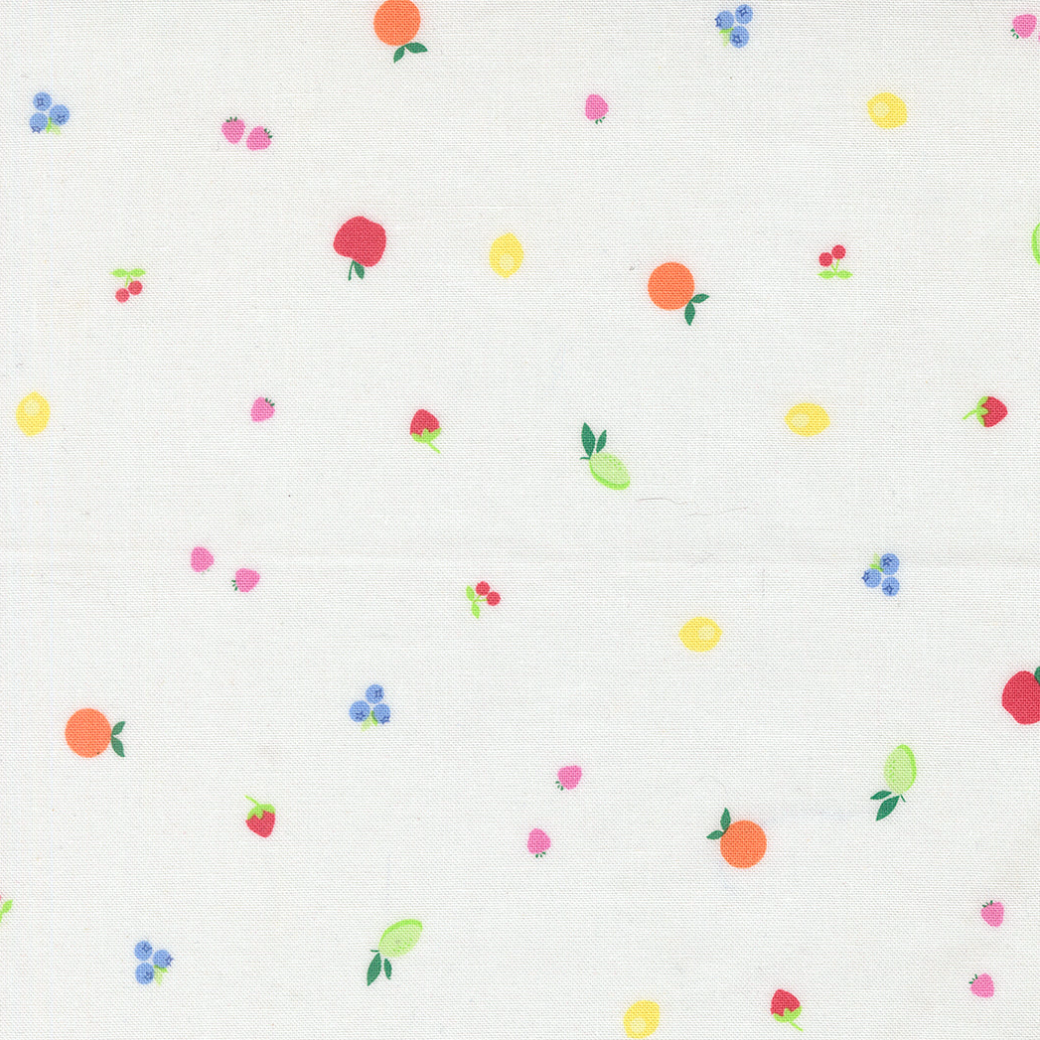Fruit Salad Off White Quilting Cotton