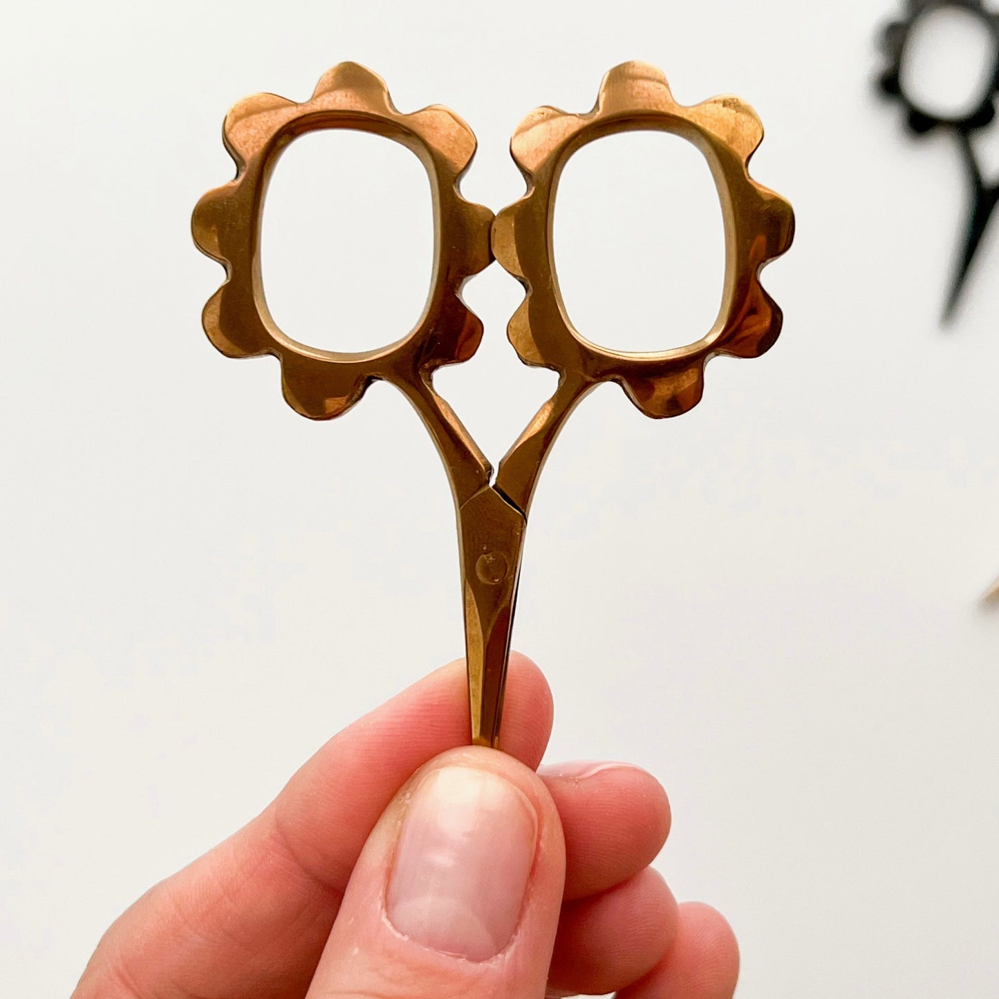 Small Flower Embroidery Scissors