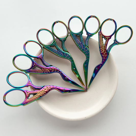 Embroidery Stork Scissors