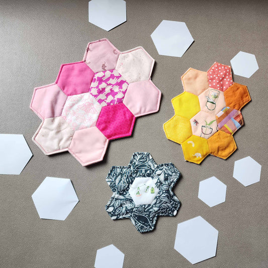 Introduction to English Paper Piecing Saturday 5/17/25 from 12:30pm to 3:30pm