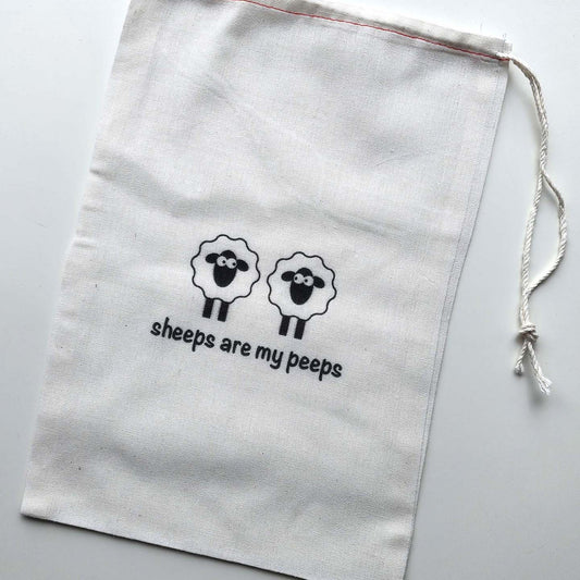 Sheeps Are My Peeps Project Bag