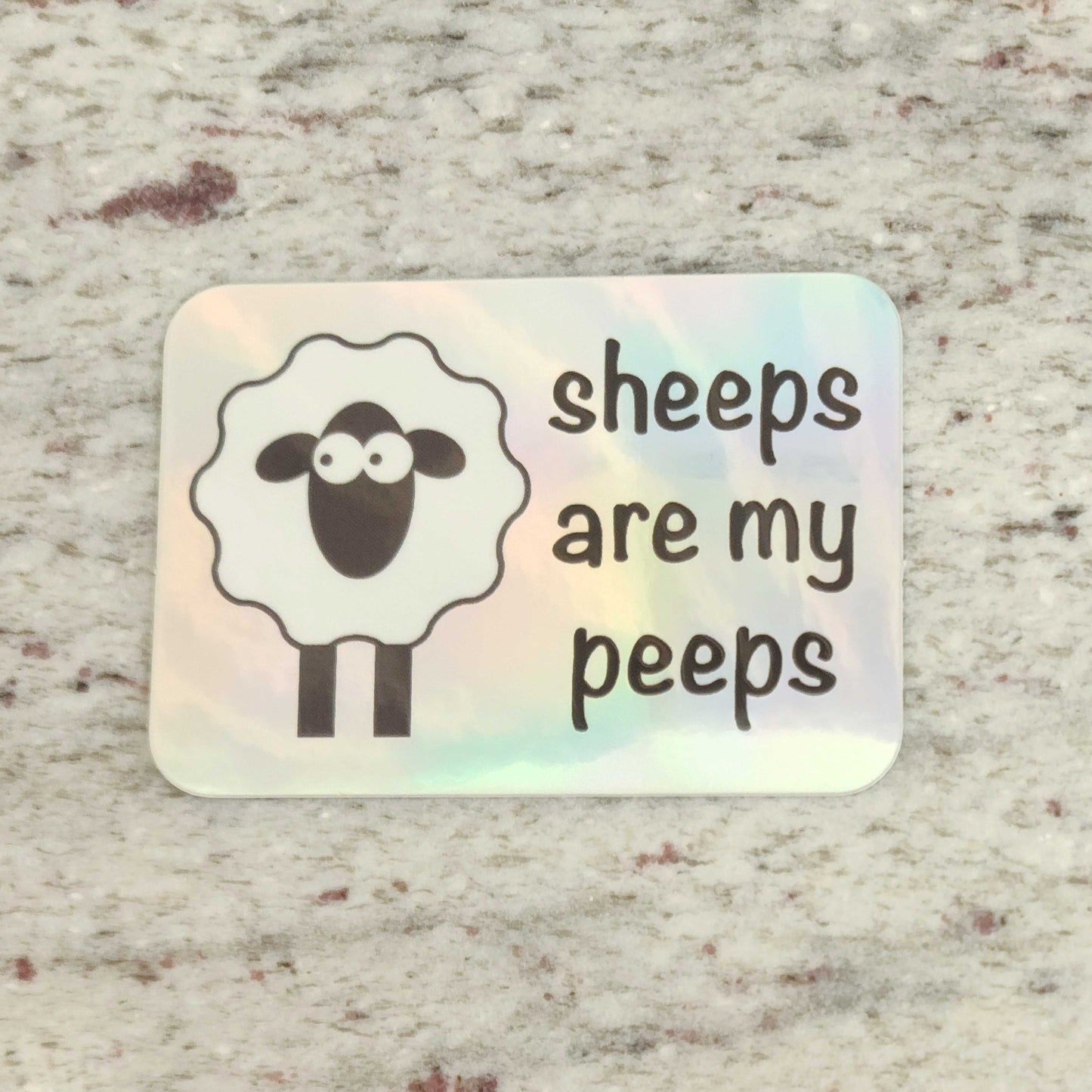 Sheeps Are My Peeps Sticker