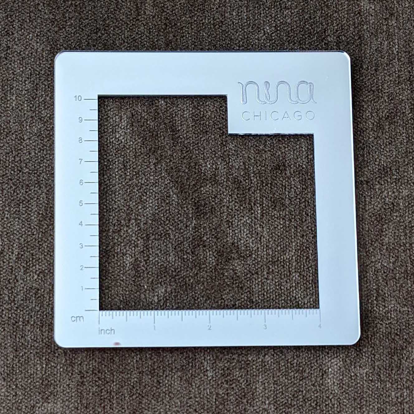 Nina Chicago Mirror Gauge Swatch Ruler