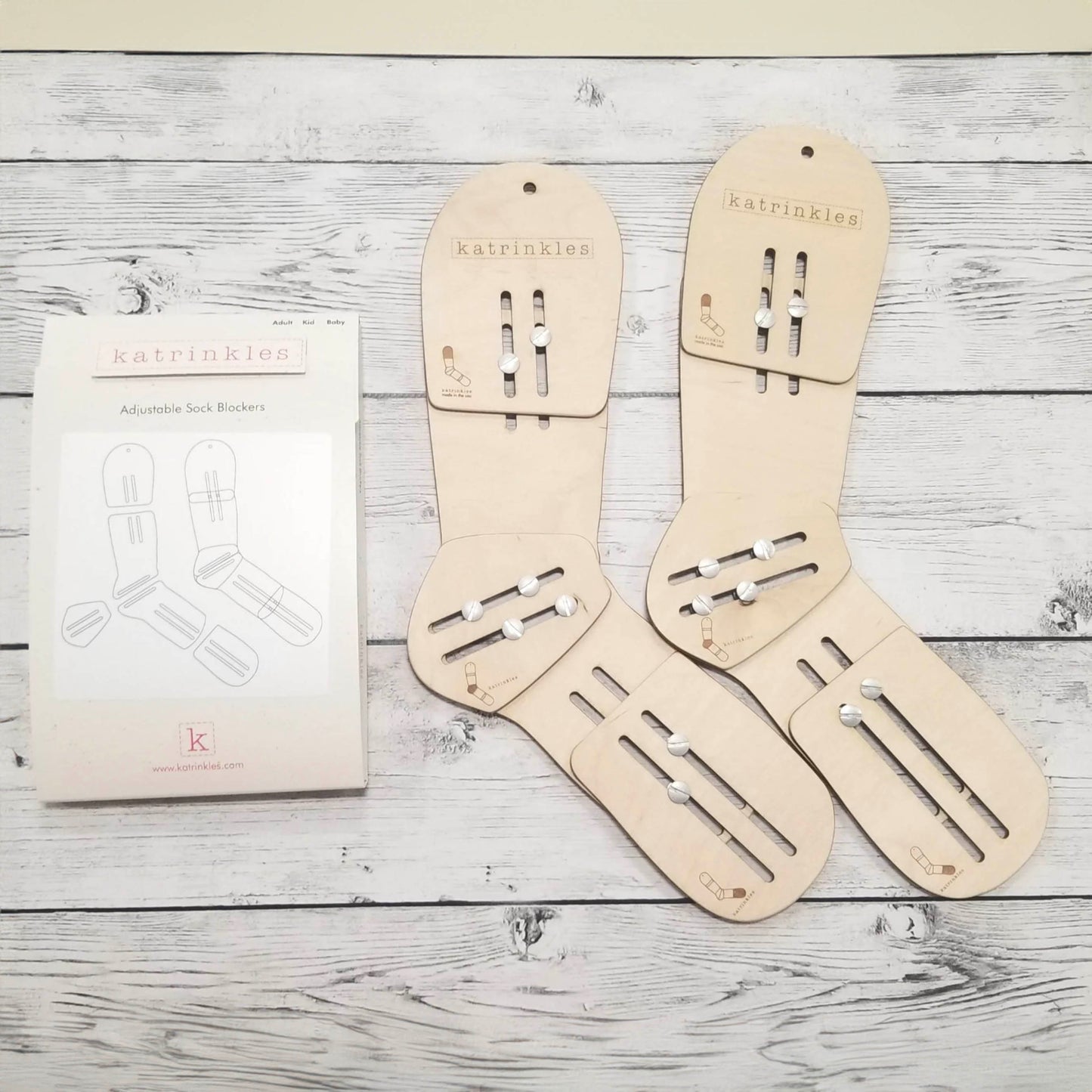 Adjustable Sock Blocker Pair