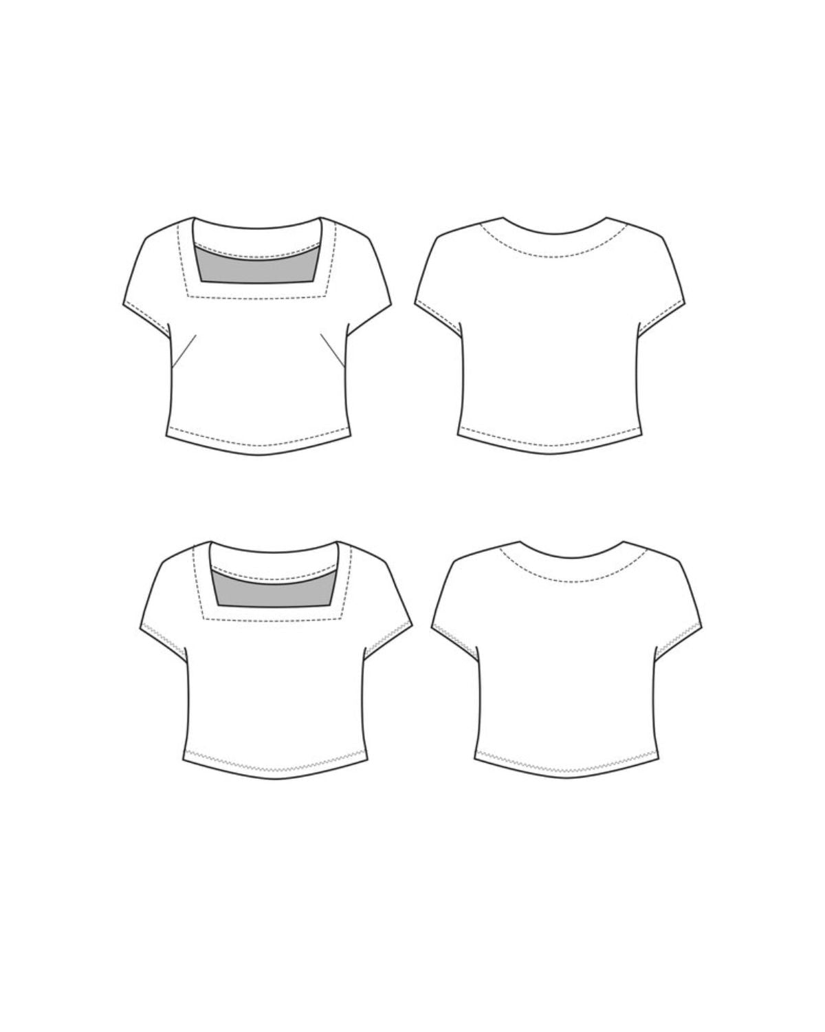 Square Neck Top