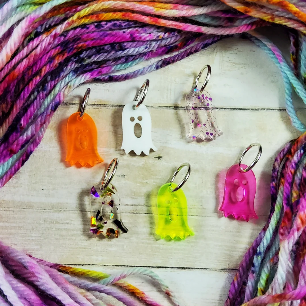 Colorful Ghost Stitch Markers