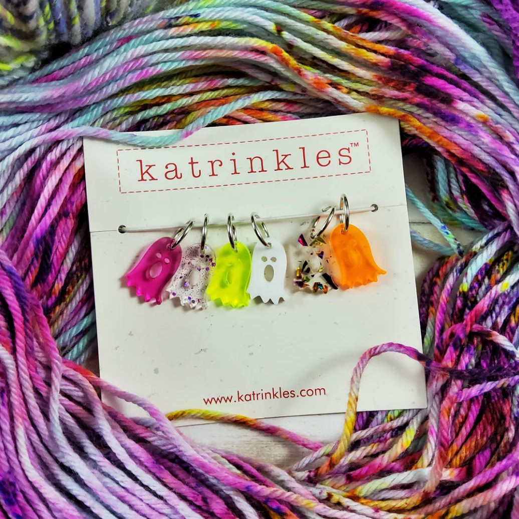 Colorful Ghost Stitch Markers