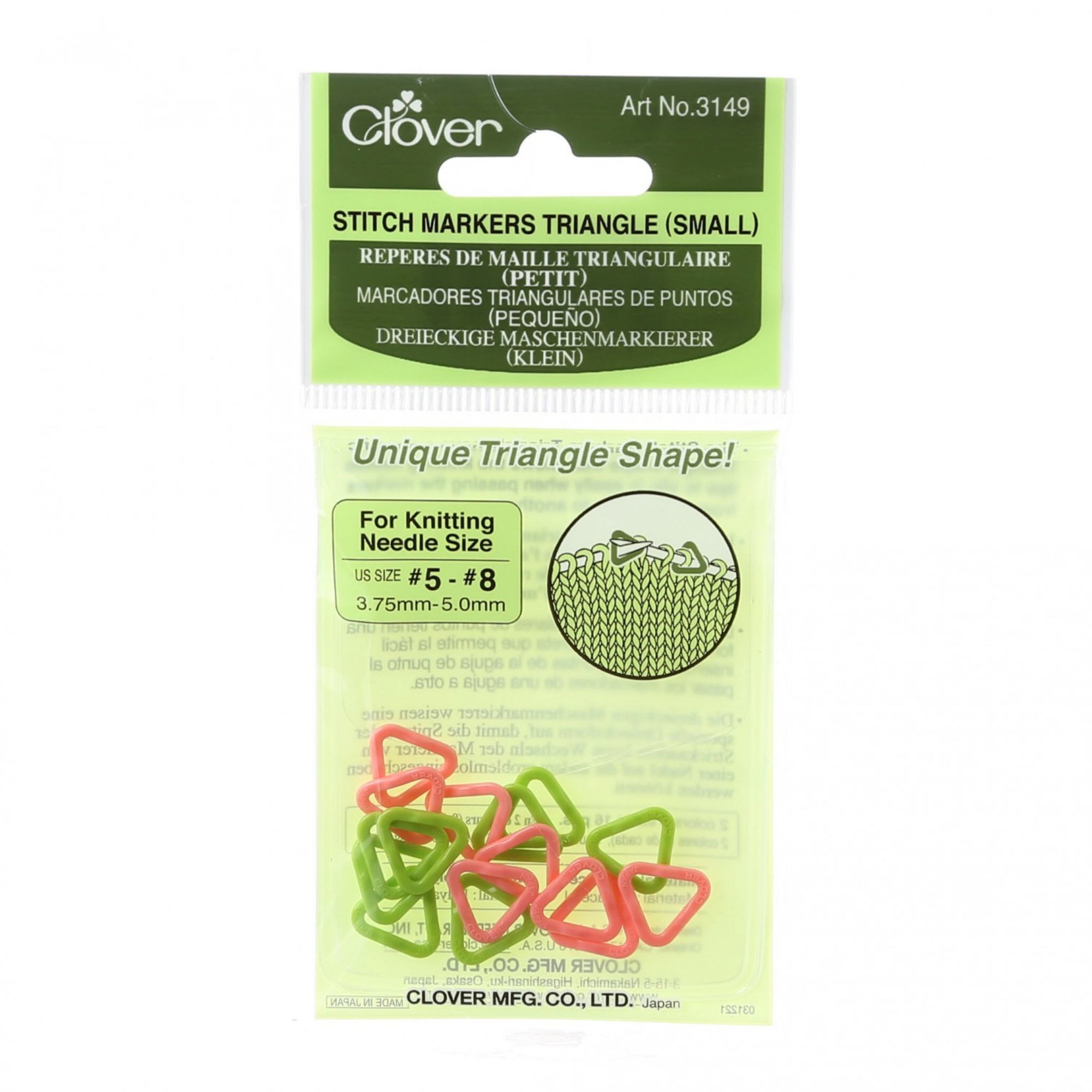 Triangle Part Marker Triangle Stitch Marker Set – Nina Chicago