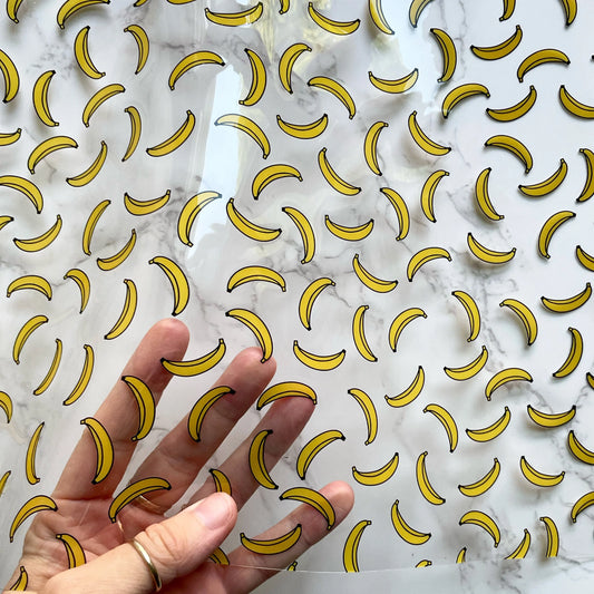 Clear Vinyl Bananas