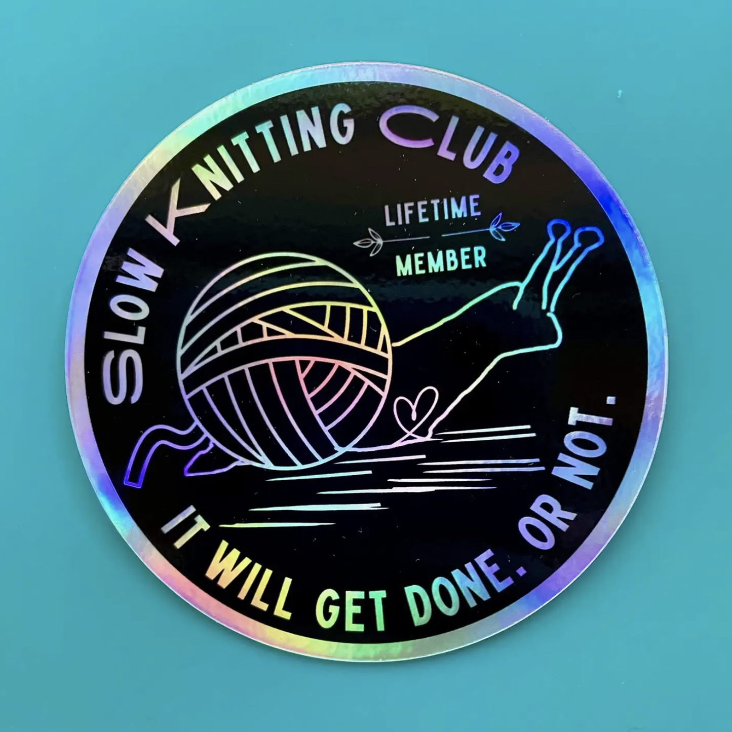 Holographic Vinyl Sticker